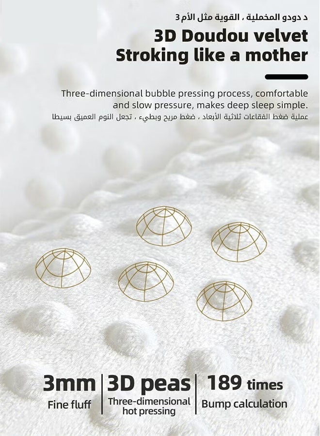 أجريون دمية تهدئة نوم الأطفال بكف مهدئ آلي، 52 أغنية آلاتية للأطفال، وسادة تربيت للمواليد، مهدئ نوم الأطفال، وسادة نوم ورضاعة للأطفال مع جهاز تحكم عن بعد، وسادة إرهاق الرضع لمنع الارتجاج، شكل بطّة لطيف. - Image 5